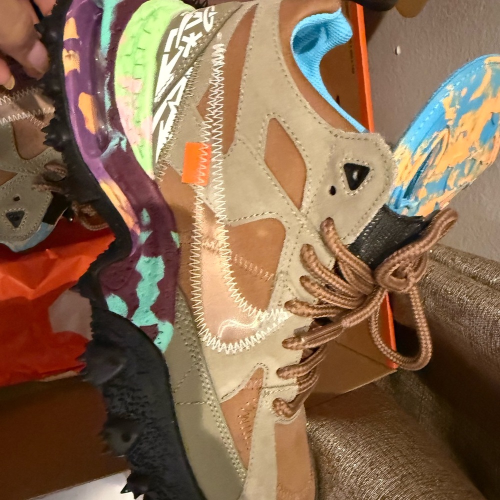Multicolor Artistic Sneakers